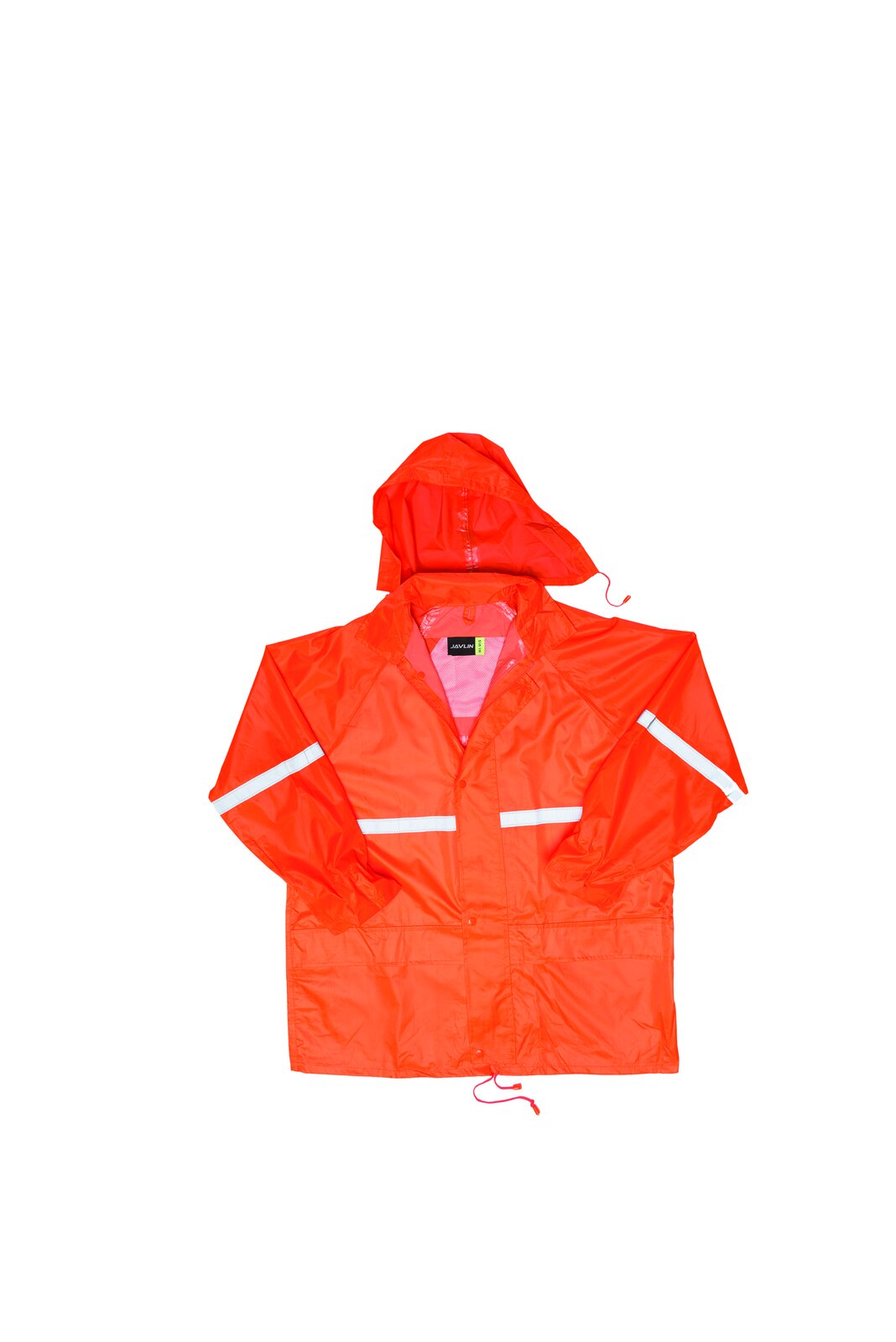 Reflective Rain Suit Jacket, Orange