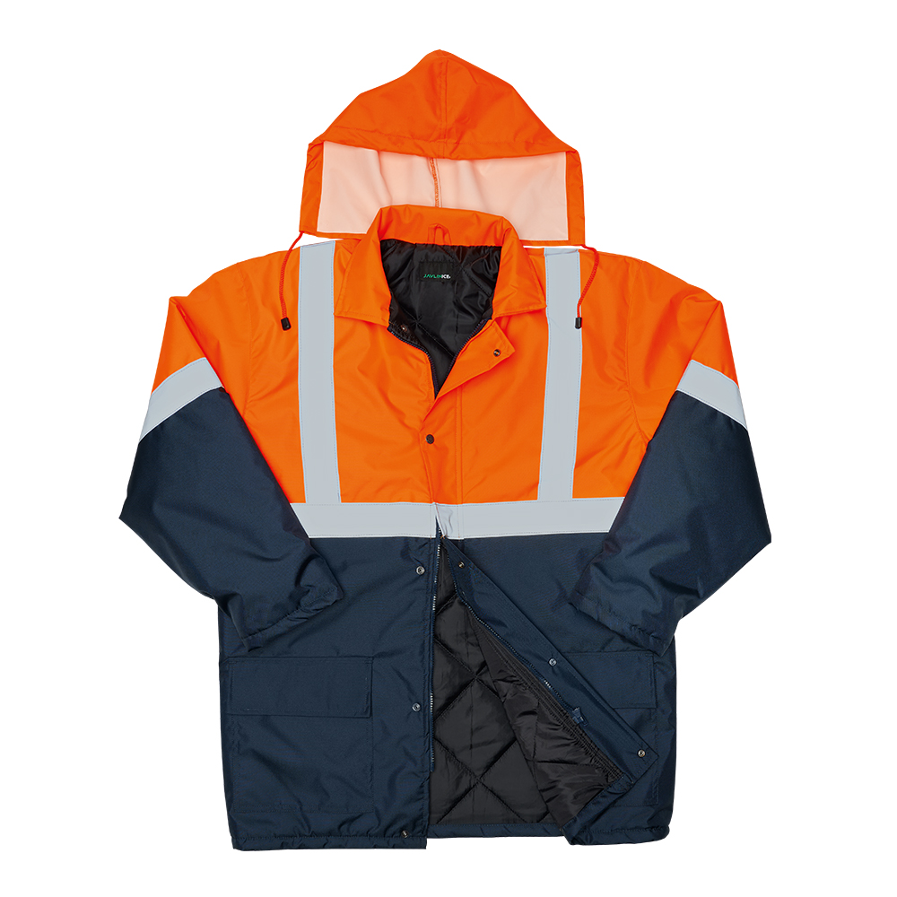 Freezer Jacket, Navy/Orange