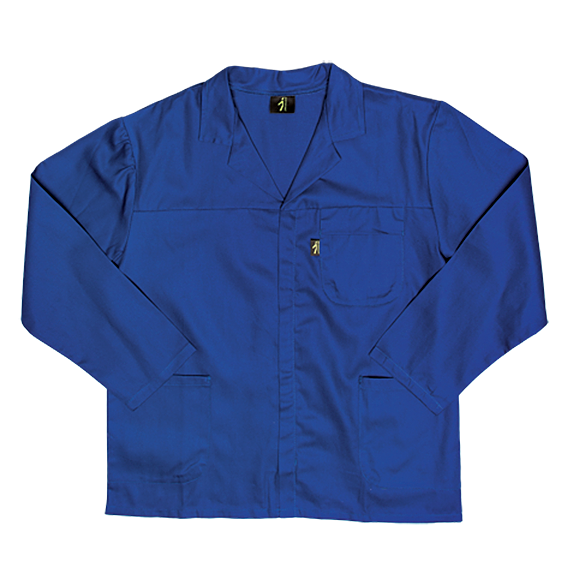 Professional Cotton Worksuit, Royal Blue